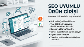 E-ticaret sitelerine SEO uyumlu ürün girişi yapabilirim