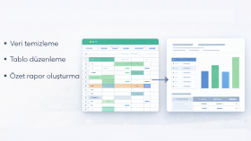 excel veri düzenleme ve raporlama hizmeti veririm