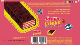 Ülker Çikolatalı Gofret meyveli versiyon