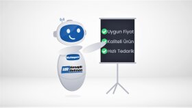 3d robot oyunculu sunum ve tanıtım videosu hazırlarım