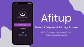 figma'da mobil ve web arayüz tasarımları yaparım