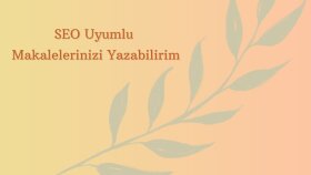 SEO uyumlu makale