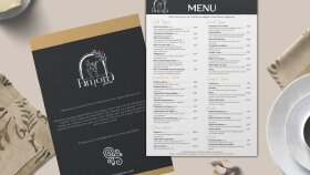 Restoran ve Kafe Menü Tasarımları