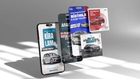 Yağmur Rent A Car İçin Sosyal Medya Tasarımları