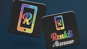 Renkli Aksesuar markasına yaptığımız logo tasarım