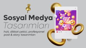 sosyal medya hesaplarınız için etkileyici tasarımlar yaparım
