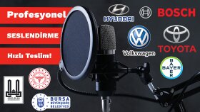 Seslendirme ihtiyaçlarınız için buradayım