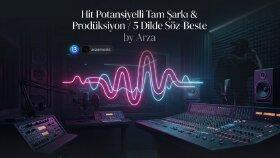 profesyonel hit potansiyelli tam şarkı, söz ve beste yaparım