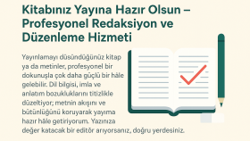 yazılı içerikleri profesyonelce redakte ediyorum