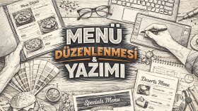 sizin için kafe veya bar menünüzü yazarım