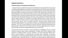 Yazı örnek