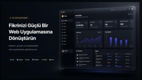 istediğiniz ürünü anahtar teslim geliştirebilirim