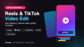 capcut ile reels ve instagram videolarınızı editlerim