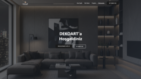 Dekorasyon Proje Tanıtım Sitesi