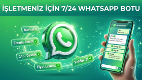 WhatsApp botu geliştiririm