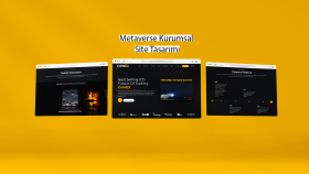 Metaverse kurumsal web site tasarımı