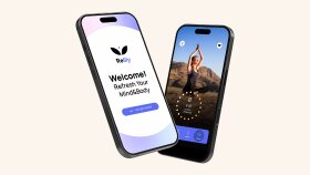 SaaS Wellness App Promo