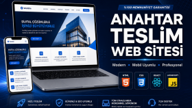 ihtiyacınıza özel modern ve dinamik web siteleri kodlarım