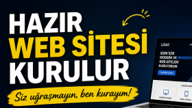 sizin için hızlı ve güvenilir WordPress web sitesi kurarım