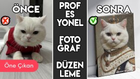 evcil hayvanlarınızın kanvas portrelerini yaparım