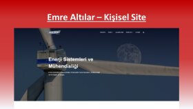 Emre Altılar – Kişisel Site