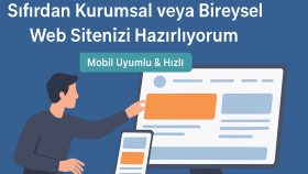 sıfırdan modern ve mobil uyumlu web siteleri kuruyorum