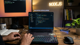 node.js ile backend ve real-time çözümler geliştiririm