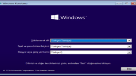 Windows Format İşlemi 