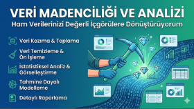 bütün veri bilimi işlerini özenle yaparım