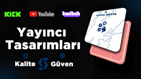 twitch ve kick kanalınız için tasarım yapabilirim