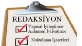 İngilizce ve Türkçe redaksiyon alanında hizmet veriyorum