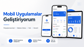 ihtiyacınıza özel modern mobil uygulama tasarlarım