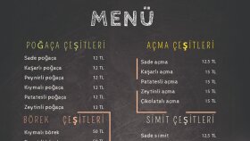 restoranınız için menü tasarlayabilirim