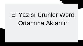 İş örneğim