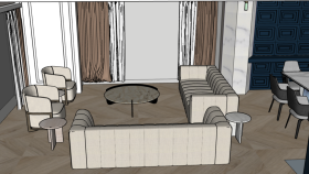 sketchuptan 3d iç mekan modelleme yaparım
