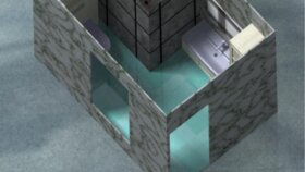 Banyo 3d model ve render