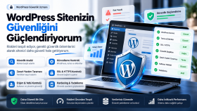 WordPress sitenizin güvenliğini güçlendiririm
