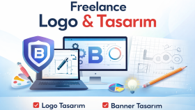 banner, logo, menü vb. gibi tasarımlar yaparım