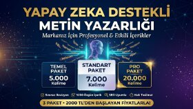 markanız için ai ile düzgün yazılar oluştururum
