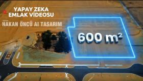 Yapay Zeka ile Arazi işaretleme, Emlak ve Mimari Video Örnek