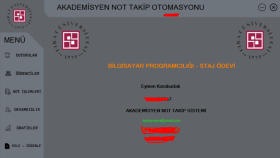 AKADEMİSYENLER İÇİN OTOMASYON