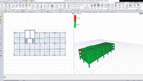 idecad programı üzerinden statik proje çizerim