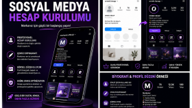  dikkat çeken sosyal medya hesapları tasarlayabilirim