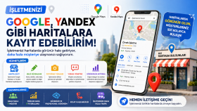 işletmenizi google, yandex gibi haritalara kayıt edebilirim