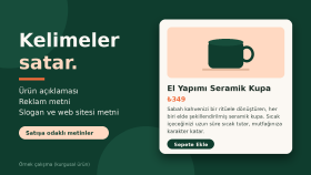 markanız için satış odaklı ürün ve reklam metni yazarım