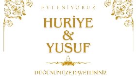 Davetiye ve Menü Tasarımı 