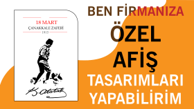 firmanıza özel gün ve tanıtım afişleri hazırlayabilirim
