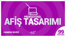 firmanızın için gerekli olan afiş tasarımını yaparım