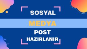 sosyal medya tasarımları yapmak için buradayım