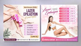 Kuaför/Güzellik Salonu - Sosyal Medya Tasarımları